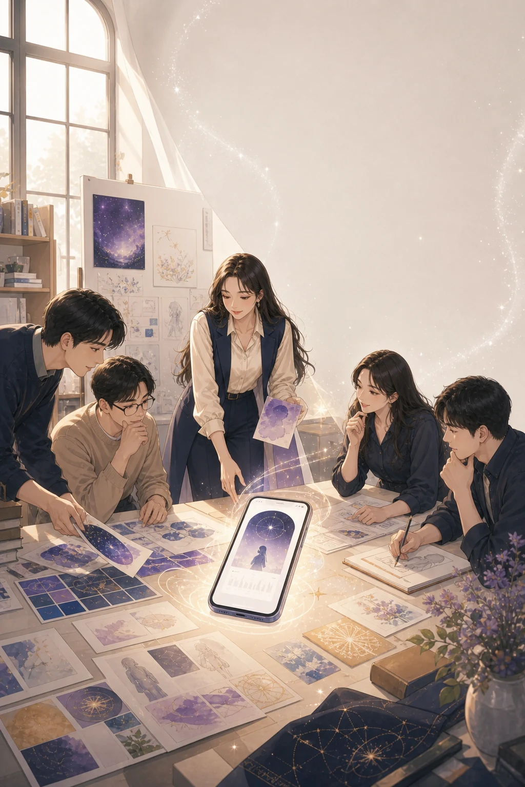 여러 분석을 하나의 모바일 서비스로 만드는 팀